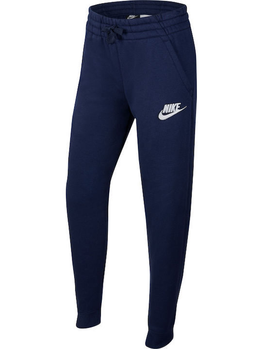Nike Παιδικό Παντελόνι Φόρμας Navy Μπλε Sportsw...