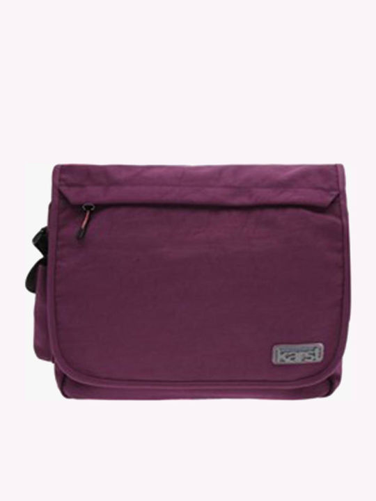 Karst School Bag Shoulder Junior High-High School in Purple color