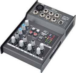 The t.mix Mix 502 Αναλογική Κονσόλα 5 Καναλιών με Phantom Power & 1 Εισόδο XLR