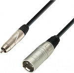 Prostage Cable XLR male - RCA male 0.3m (BRCM-003)