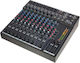 The t.mix Xmix 1402 USB Consolă Analogică 14 Canale cu Putere fantomă & 8 Intrări XLR