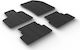 Lampa Set of Front and Rear Mats 4pcs Tray Type for Opel Grandland X 2017 Black