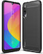 Hurtel Carbon Silicone Back Cover Black (Xiaomi Mi A3)