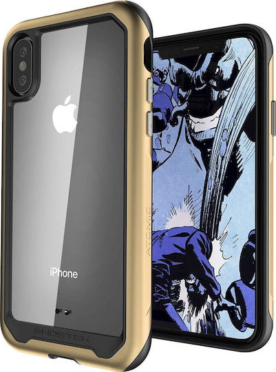 Ghostek Atomic Slim 2 Back Cover Plastic Waterproof Gold (iPhone X / Xs)