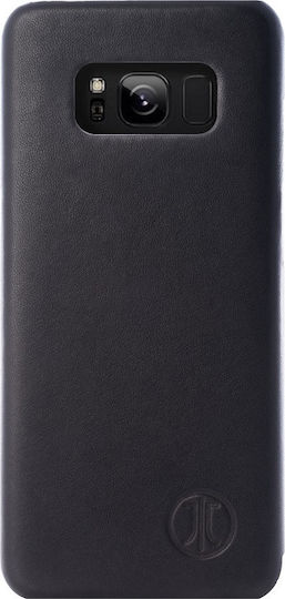 JT Berlin Leather Cover Back Cover Δερμάτινο Μαύρο (Galaxy S8+)