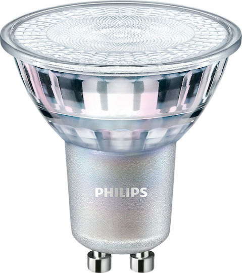 Philips Master LED Bulb 4.9W for Socket GU10 and Shape MR16 Warm White 365lm Dimmable