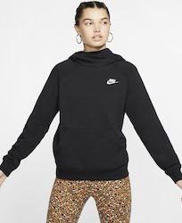 Nike Sportswear Essentials Fular pentru femei Cu glugă Negru
