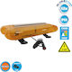 GloboStar Car Signaling Bar LED 10 - 30V Waterproof 58.5cm with Orange Lighting