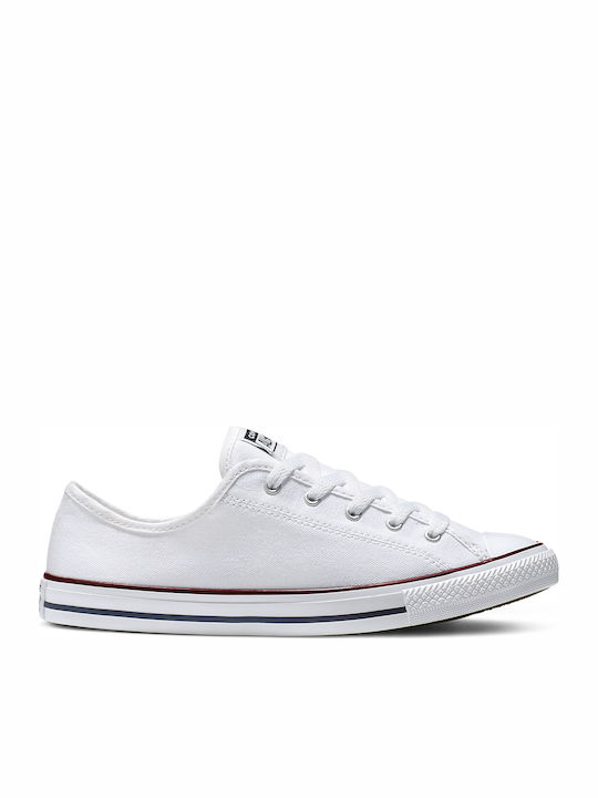 Converse Chuck Taylor Dainty Ανδρικά Sneakers Λευκά