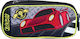 KalGav Racing Car Pencil Case with 3 Compartments Red