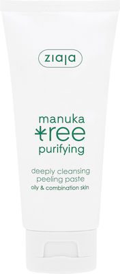 Ziaja Manuka Tree Purifying Deeply Cleansing Peeling Paste Oily & Combination Skin 75ml