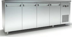 Inox Dobros Ανοξείδωτο Ψυγείο Πάγκος 500lt με 4...