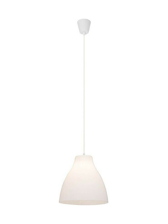 Brilliant Bizen Pendant Light Suspension for Socket E27 White