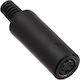 Tele Plug DIN female 20pcs Black (CN-57)