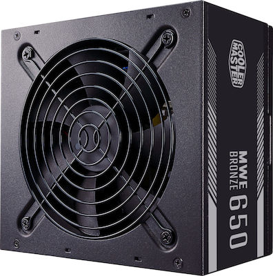 CoolerMaster MWE 650 Bronze rev. 2.0 650W Sursă de Alimentare Calculator Complet cu fir 80 Plus Bronze