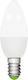 VK Lighting LED Bulb 6W 98mm for Socket E14 and Shape C35 Natural White 540lm
