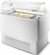 Isa Fiji 6 RV Commercial Ice Cream Freezer H124.7xW121.4xD63cm