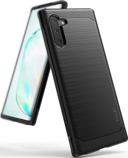 Ringke Onyx Back Cover Σιλικόνης Μαύρο (Galaxy Note 10)