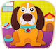 Kids Peg Puzzle Dog Dog 8pcs Joueco