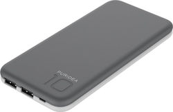 Puridea S2 Power Bank 10000mAh με 2 Θύρες USB-A...