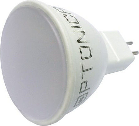 Optonica SP5-A2 LED крушка 5W за фасунга GU5.3 и форма MR16 Неутрално бяло 400лм
