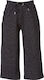 Energiers Kids Fabric Wide Leg Trousers Black