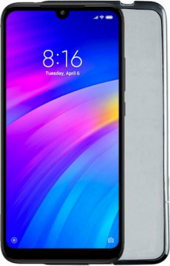 Volte-Tel Slimcolor Air Umschlag Rückseite Silikon Gray (Redmi 7)