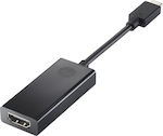 HP Convertor USB-C masculin în HDMI feminin (1WC36AA)