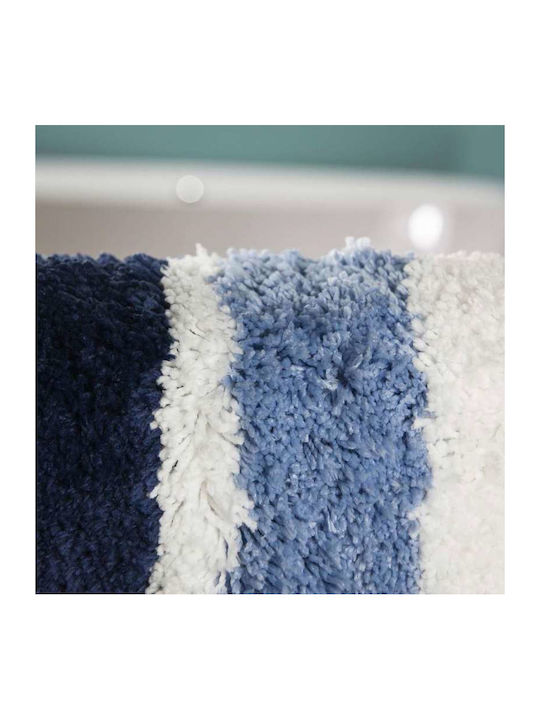Sealskin Antiderapant Covoraș de Baie Microfibra Toaletă Soffice 294367624 Albastru 50x60buc
