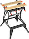 Black & Decker Workmate 550 Πάγκος Εργασίας Αντοχής 250kg 61x61x21.8cm WM550