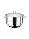 TnS Deep Stainless Steel Pot 22cm