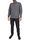 Champion Herren-Sweatpants-Set Fleece Gray