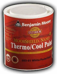 Benjamin Moore 503 Moorshield Nano Plastic Anti-Mildew Thermal insulation Paint for Exterior Use 3lt Benjamin Moore 503 Moorshield Nano Plastic Anti-Mildew Thermal insulation Paint for Exterior Use 3lt