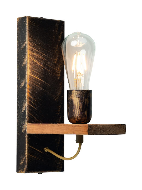 ArkoLight Vintage Φωτιστικό Τοίχου με Ντουί E27...