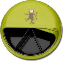Carl Oscar Snack Disc Plastic Kids' Food Contai...