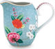 PiP Studio Blushing Birds Porcelain Milk Jug Blue