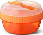 Carl Oscar N’ice Cup Plastik Kinder Lunchset 0.3Es Orange 11.7 x 11.7 x 7.1Stück