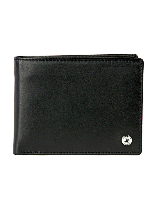 Beverly Hills Polo Club Men's Leather Wallet Black