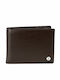 Leather Men's Wallet Classic Brown