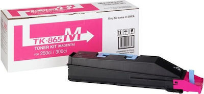 Kyocera TK-865M Toner Laser Εκτυπωτή Ματζέντα 12000 Σελίδων (1T02JZBEU0)