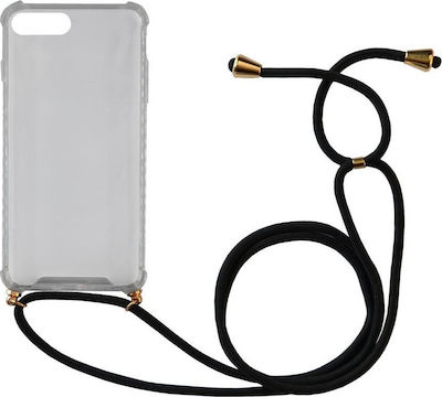 Ancus Crossbody Umschlag Rückseite Silikon Transparent (iPhone 8/7 Plus) 25460