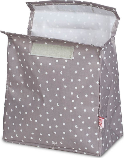 My Bag's Sweet Dreams School Food Case Gray 18 x 9 x 18cm