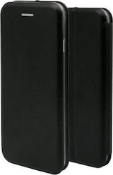 Elegance Synthetic Leather Book Black (Xiaomi Mi 9)