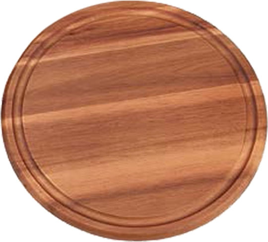 Bisetti Πλατώ Σερβιρίσματος Πίτσας Ξύλινο 30x30x1.5εκ.