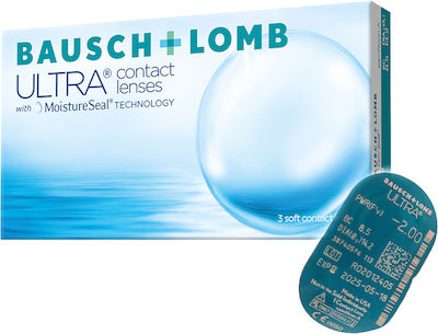Bausch & Lomb Ultra 4 Monthly Contact Lenses Silicone Hydrogel