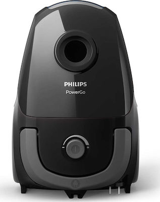 Philips FC8289/09 Ηλεκτρική Σκούπα 900W με Σακούλα 3lt Μαύρη