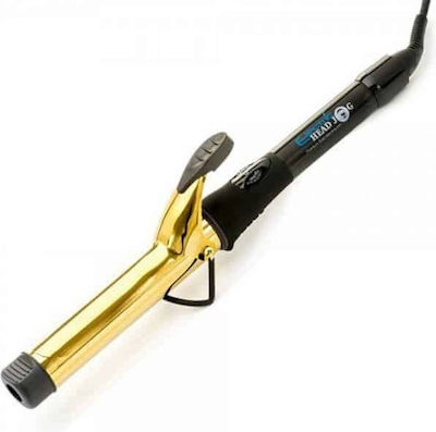 Head Jog Titanium Gold 32mm Hair Curling Iron 32mm 48W