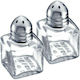 Salt and Pepper Set Glass 2pcs