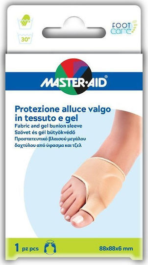 Master Aid Fabric & Gel Bunion Sleeve με Gel για τους Κάλους