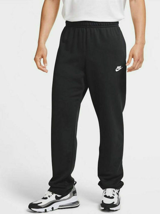 Nike Sportswear Παντελόνι Φόρμας Fleece Μαύρο